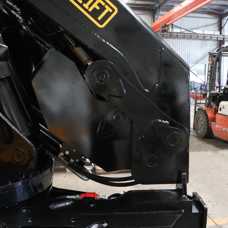 Grúa montada sobre camión con pluma articulada de 20 toneladas