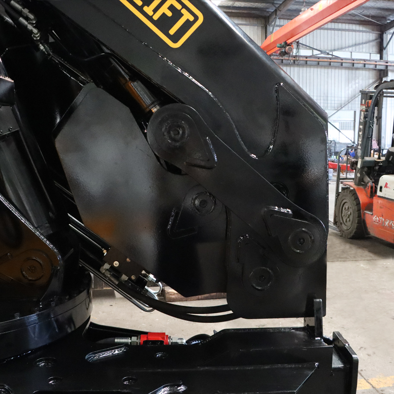 Grúa montada sobre camión con pluma articulada de 20 toneladas