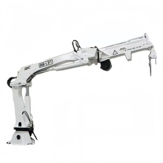 Grúa marina con pluma articulada de 5 toneladas