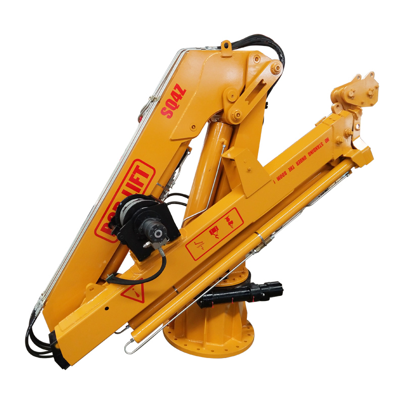 Grúa marina con pluma articulada de 4 toneladas