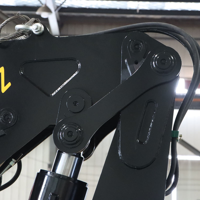 Grúa marina con pluma articulada de 10 toneladas