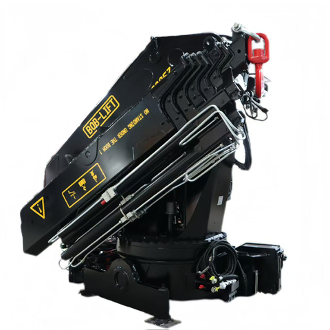 Grúa montada sobre camión con pluma articulada de 25 toneladas