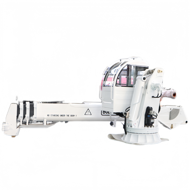 Grúa marina con pluma telescópica de 12 toneladas