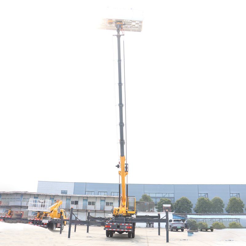 Plataforma de trabajo aéreo de 40 metros montada en camión