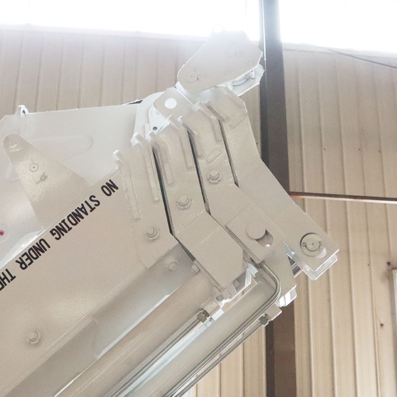 Grúa marina con pluma articulada de 12 toneladas