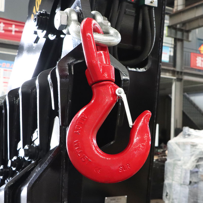 Grúa marina con pluma articulada de 10 toneladas