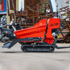 Mini dumper sobre orugas 
